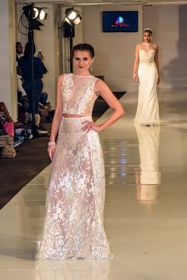 Wedding Dress on Runway