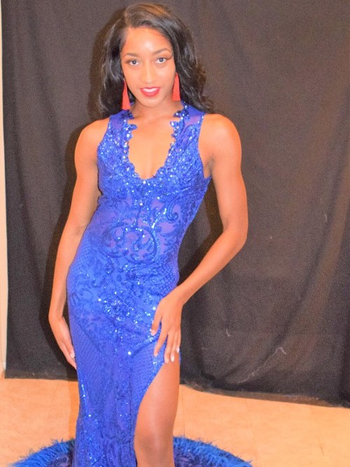 Blue Pageant Gown