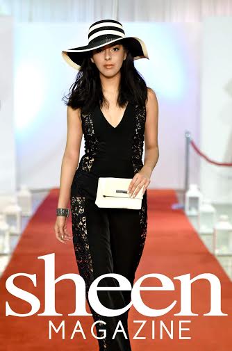 Black Dress with Matching Hat