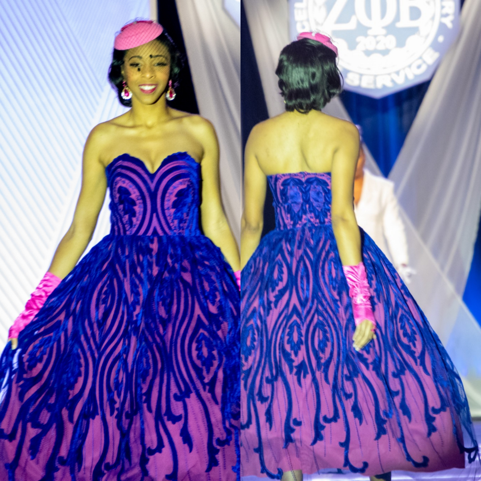 Royal Blue Gown