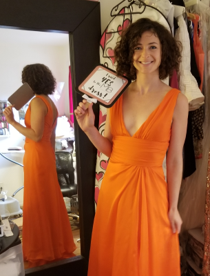 Orange Dress