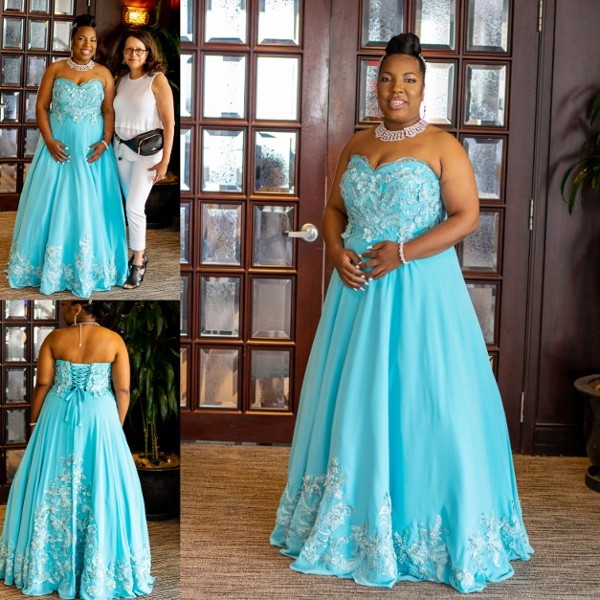 Aqua Dress